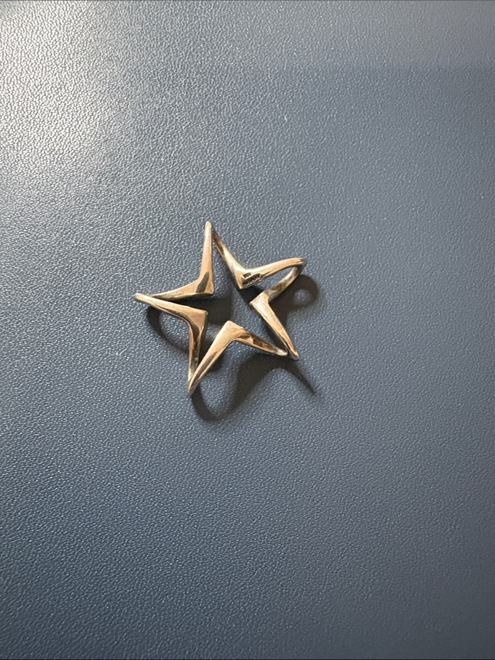 Retired James Avery Floating Star Pendant Charm - Women Accessories
